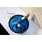 Anzzi Thalu Deco-Glass Vessel Sink in Sapphire Wisp N48 - alternate 2